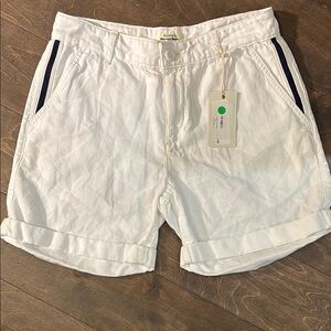 White Casual women's Shorts